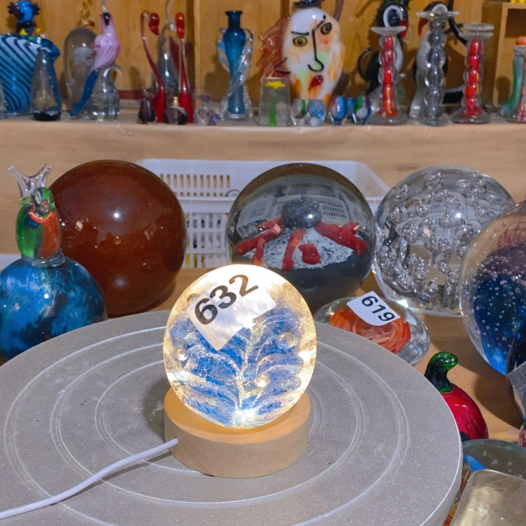 摆件淄博博山琉璃（瑕疵）