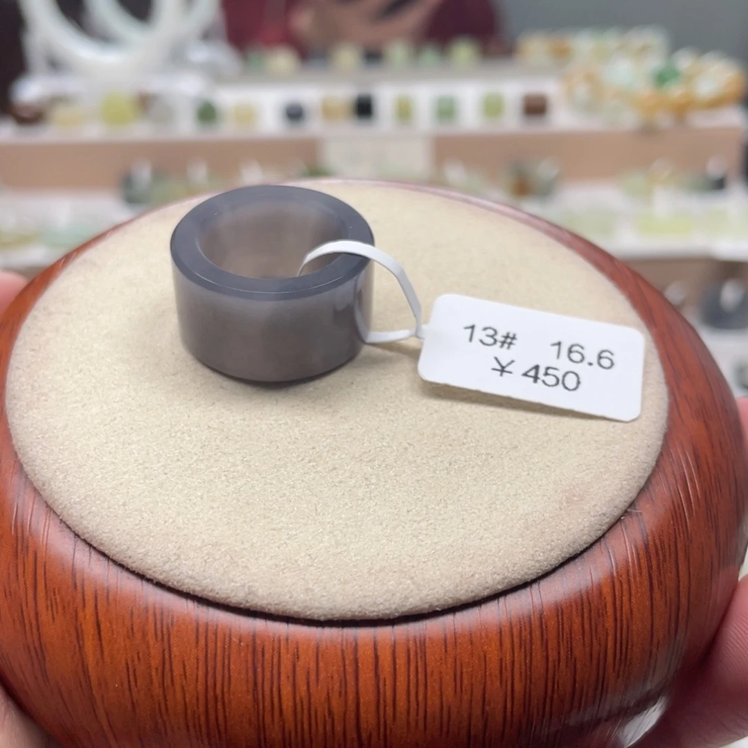 和田玉戒圈未镶嵌?****?16:6