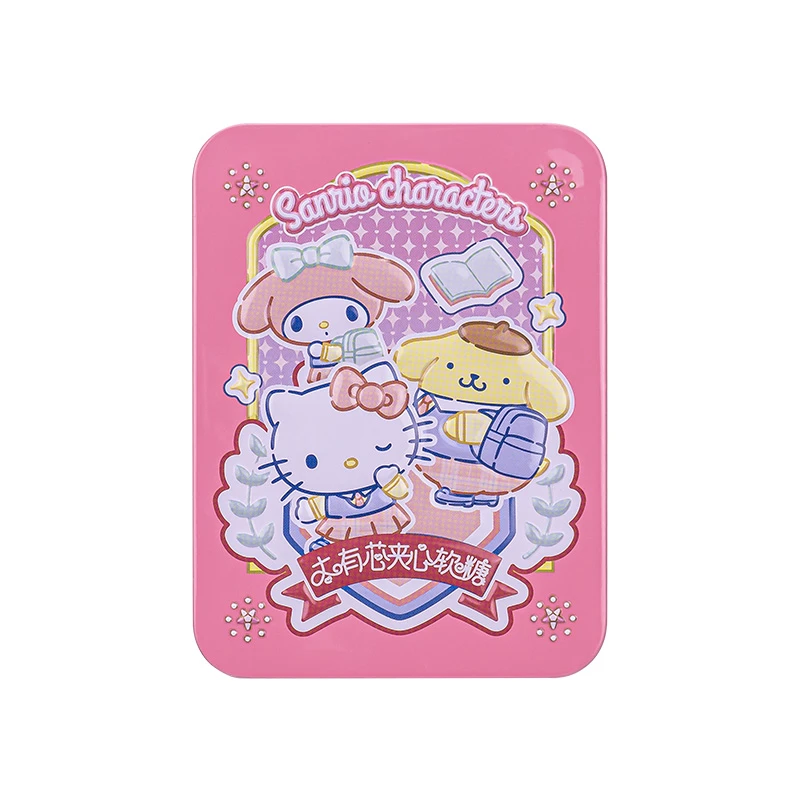 TALA'S三丽鸥库洛米太有芯夹心软糖卡片盲盒青提秋梨味糖休闲零食