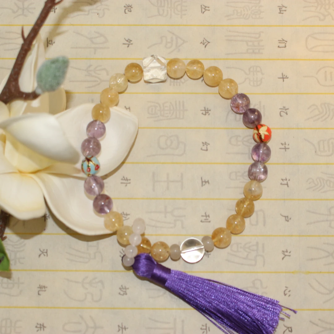 【款二十】【手持一】胜乐DIY设计水晶手串