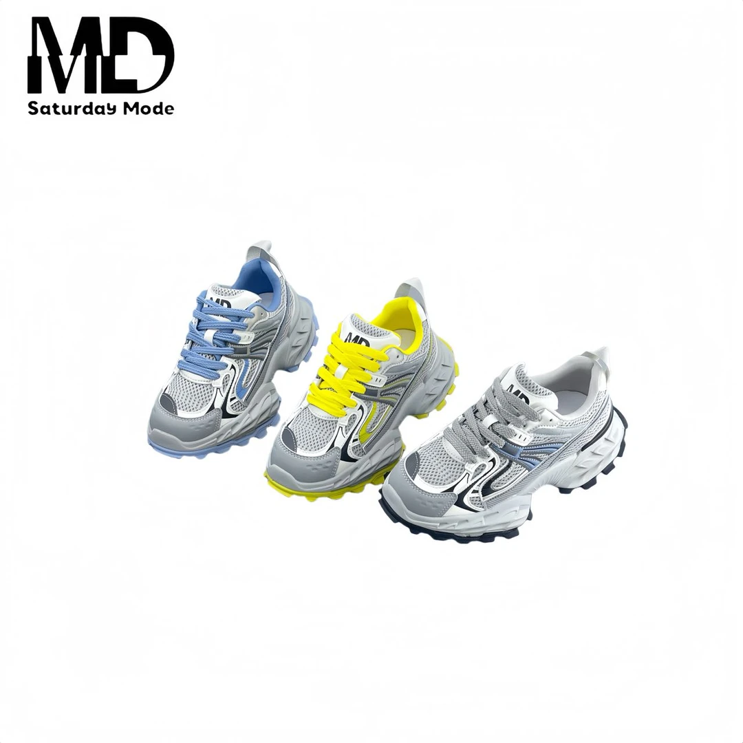 SATURDAYMODE新款简约时尚休闲增高女老爹鞋透气鞋子2112E28