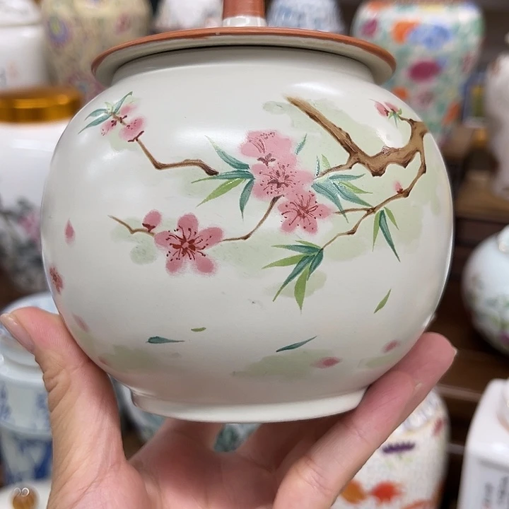 高端陶瓷茶叶密封罐