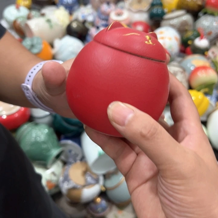 瑕疵福利品陶瓷茶叶罐