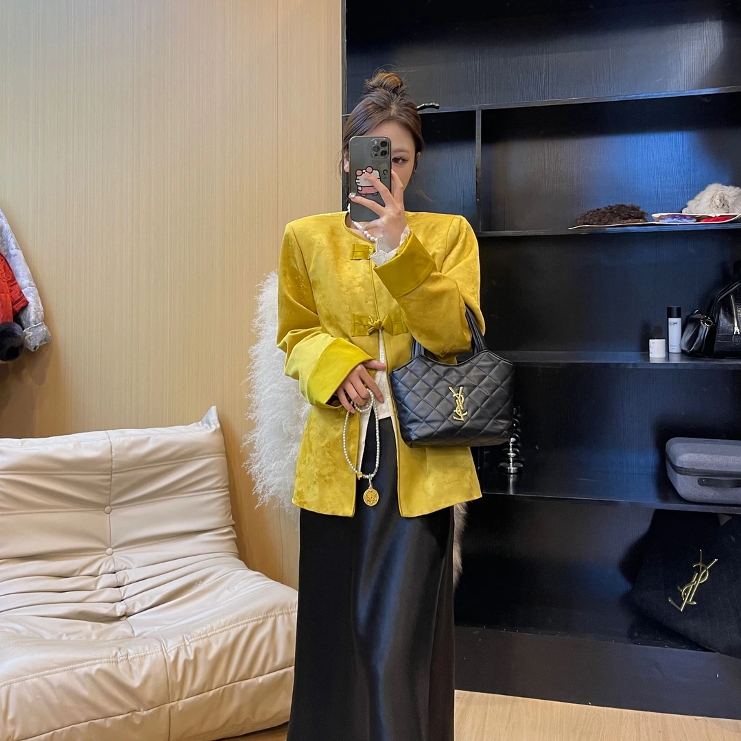 复古国风新中式盘扣外套春季新款设计感小众洋气百搭休闲气质显瘦