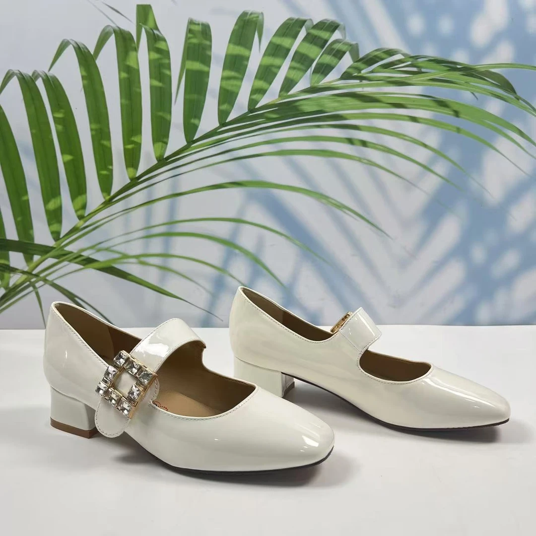 小强家女鞋百搭爆款舒适女单鞋（H106-32-2）（HG22SP34-XT005）