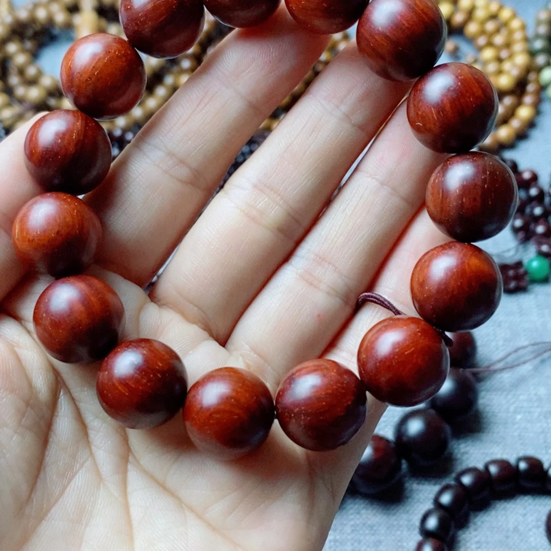 檀香紫檀（小叶紫檀）手串/手链别**、1.5印度小叶紫檀