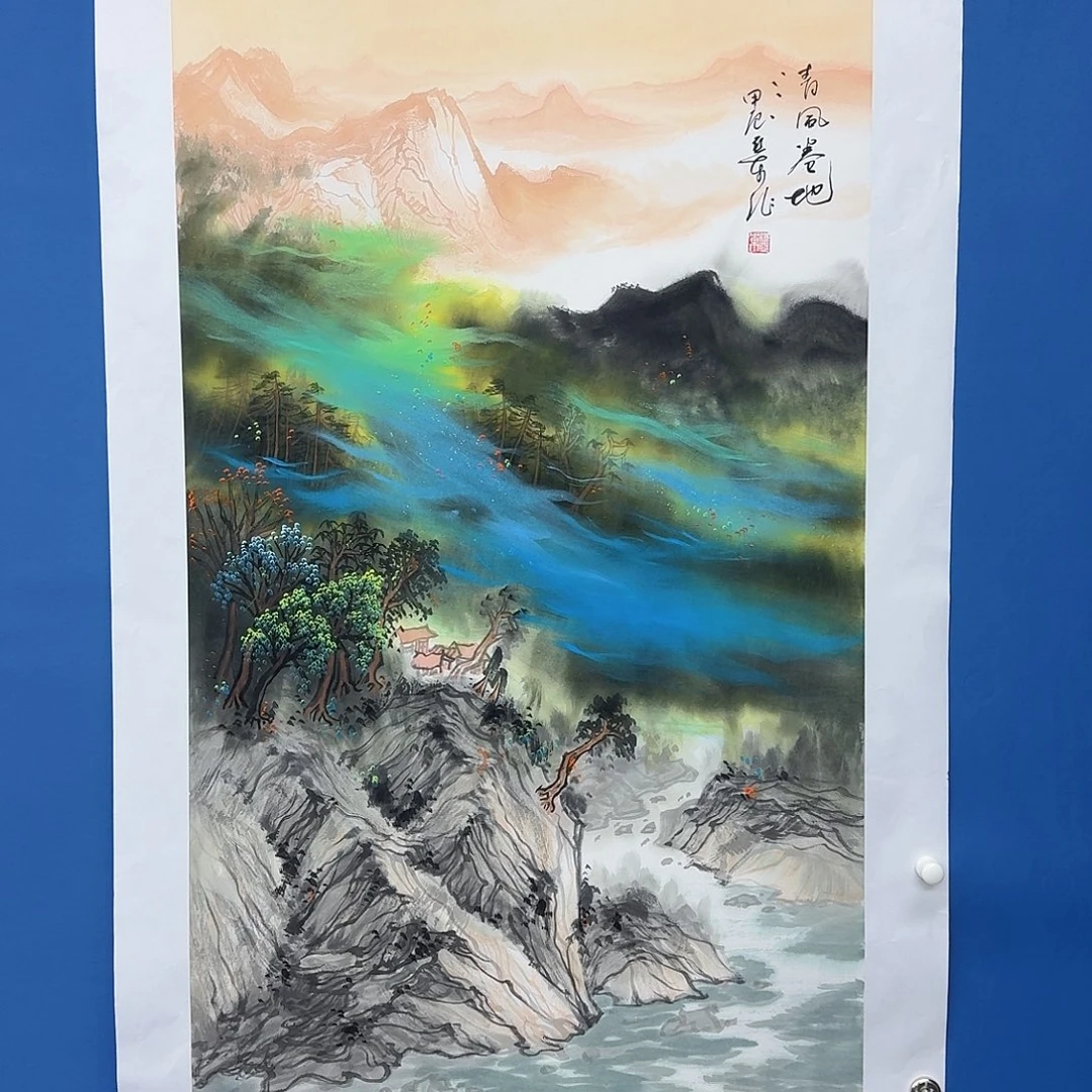 国画多次参加国内外大型