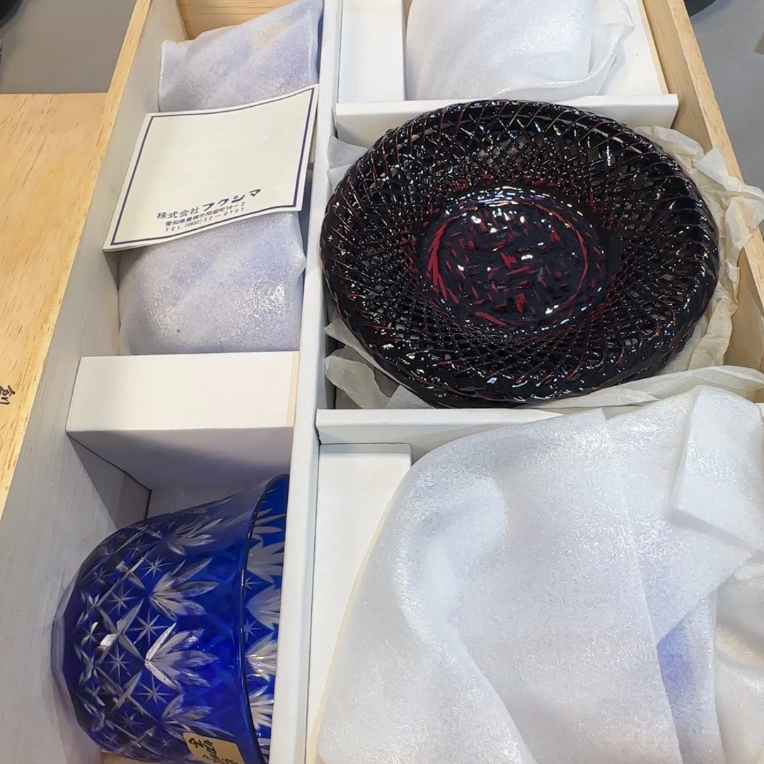 玻璃中古美术装饰工艺品