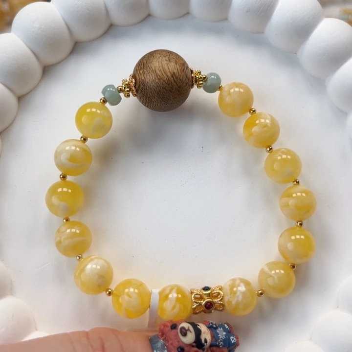 裸石琥珀未镶嵌沉香蜜蜡