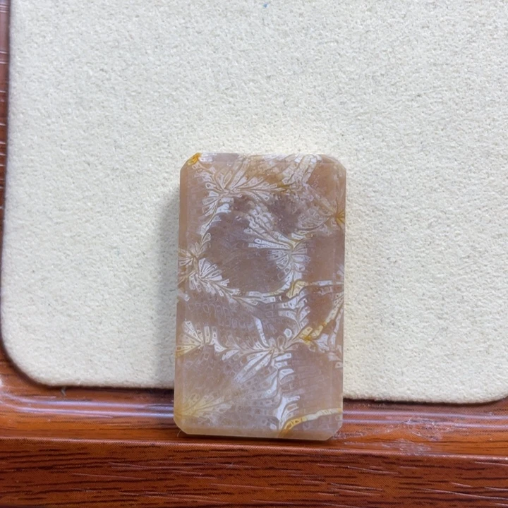 硅化玉未镶嵌颈饰k40