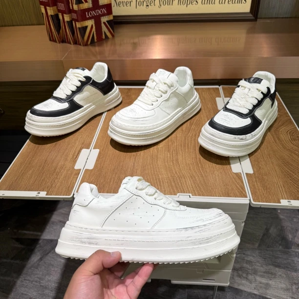 春秋增高百搭夏季休闲鞋休闲板鞋极简风厚底板鞋