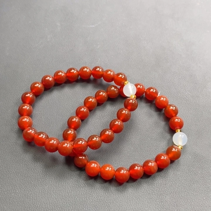 玛瑙/玉髓未镶嵌耳饰