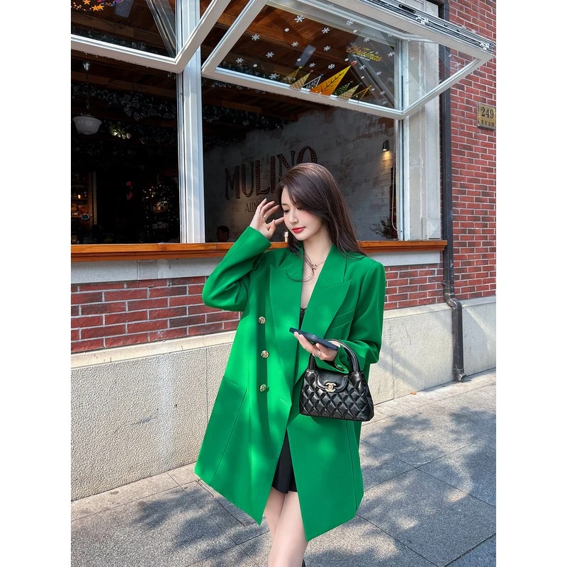 休闲法式小西装外套女款2026秋季新款韩版小个子时尚气质西服上衣