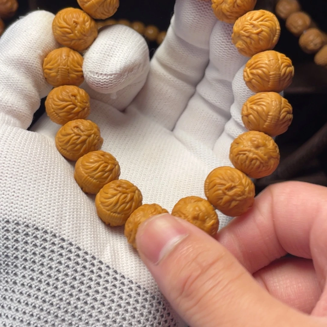 未***技猴头核桃吊坠猴头