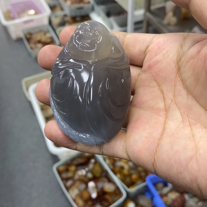 玛瑙/玉髓未镶嵌吊坠(不含链)