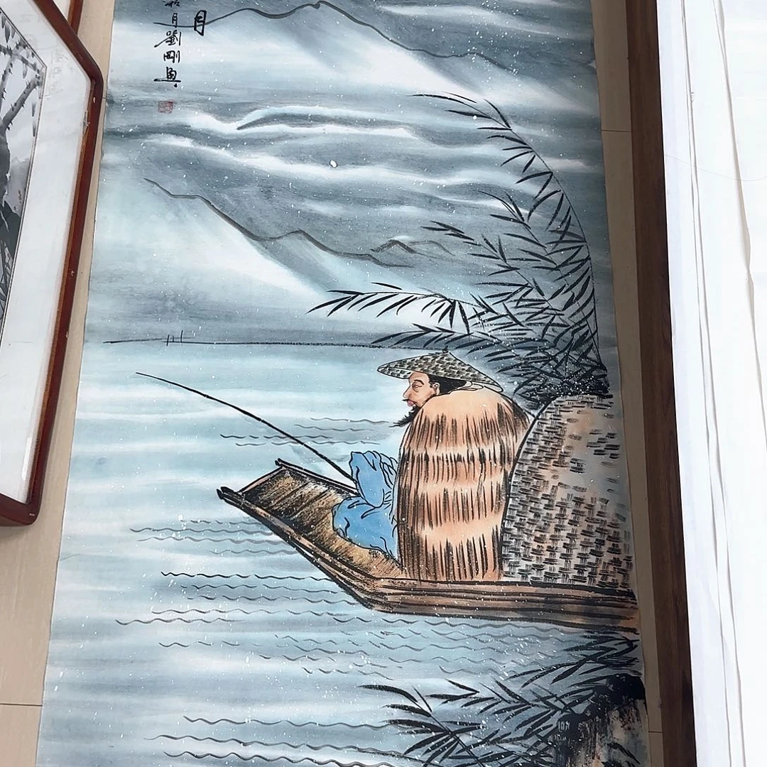 国画国画作品展。国画作品