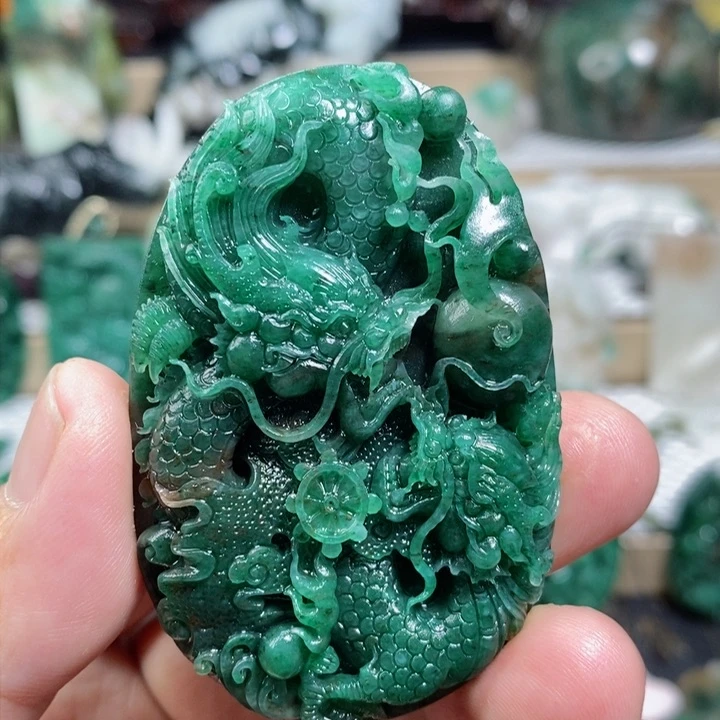 未镶嵌独山玉颈饰