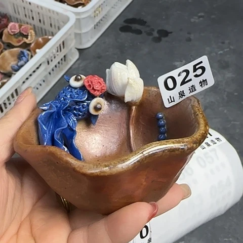 瓷片柴烧柴烧柴烧025