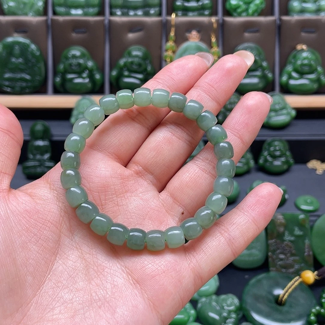 和田玉手链未镶嵌