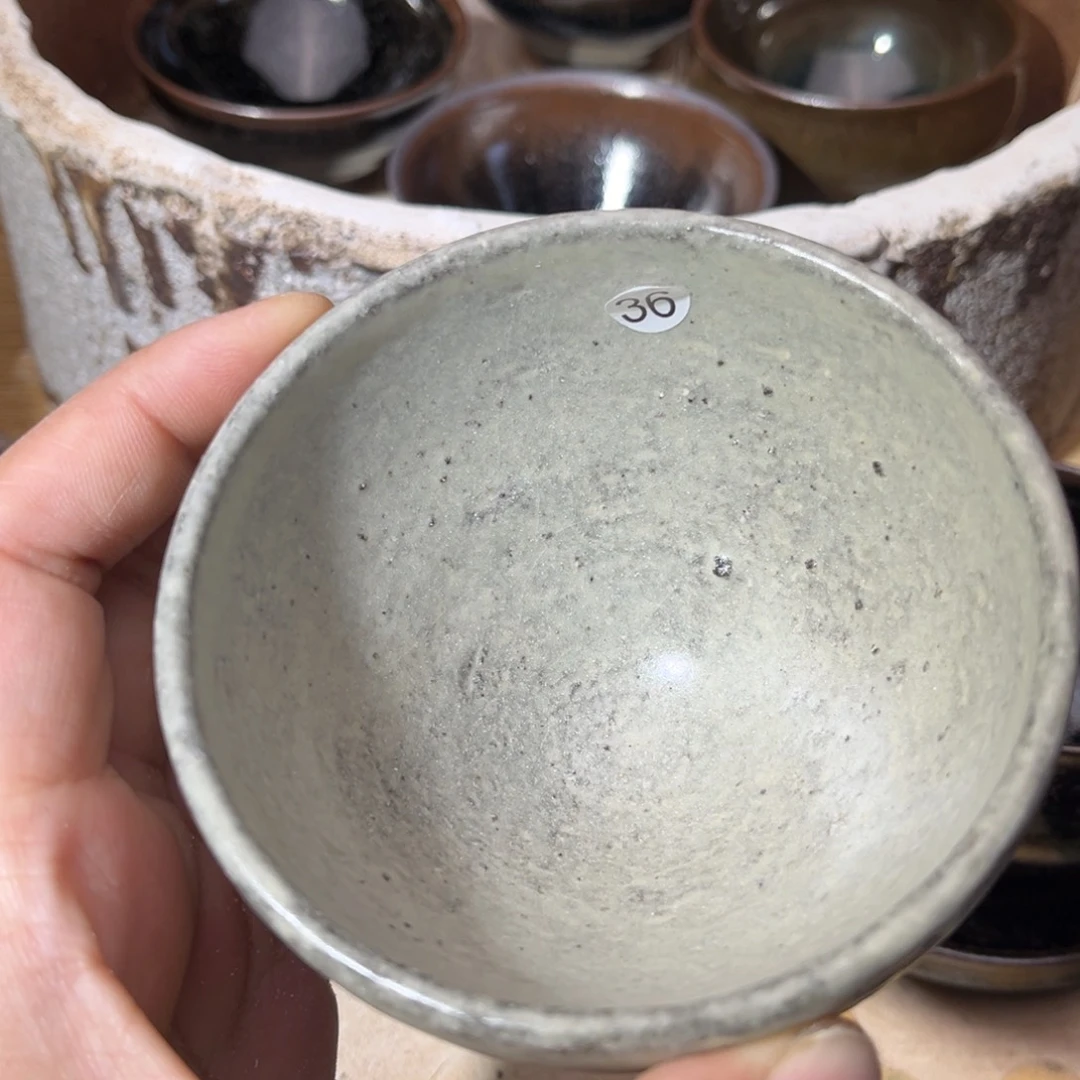茶盏义兴龙窑坚持真柴烧微瑕