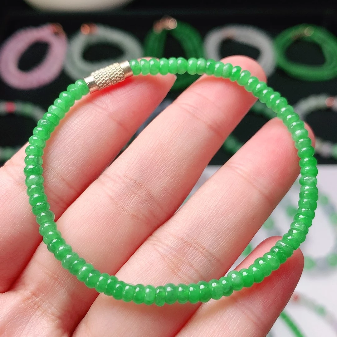 未镶嵌手链翡翠翡翠