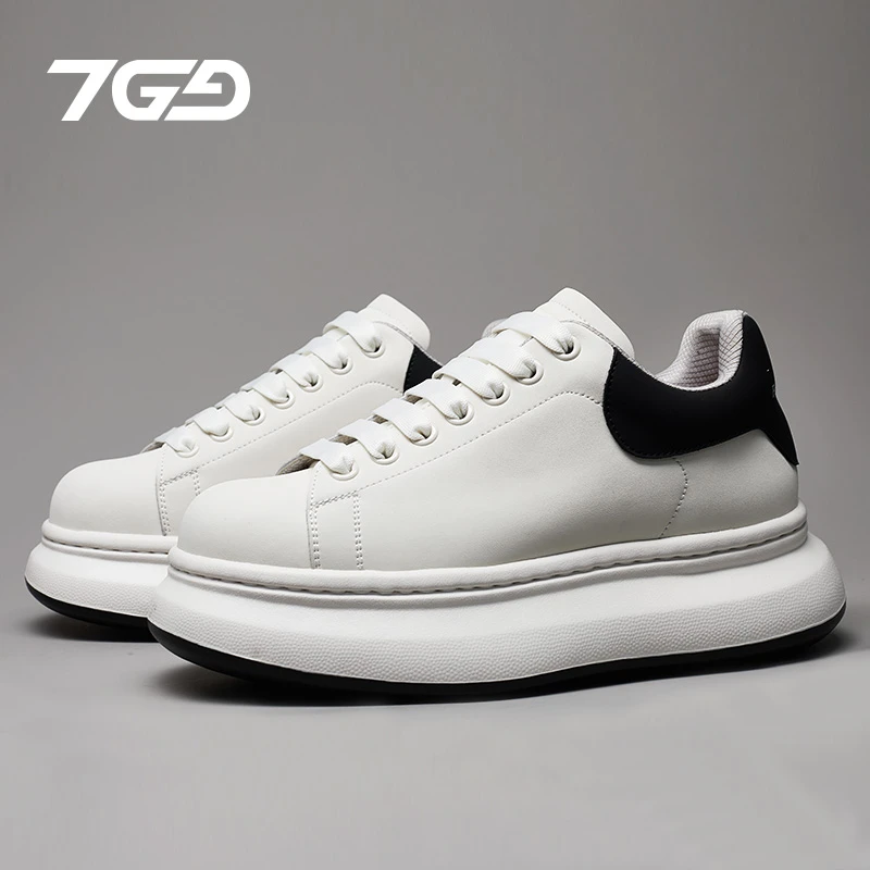 25188 7GG男士麦昆潮鞋潮流时尚百搭低帮厚底舒适男鞋休闲鞋