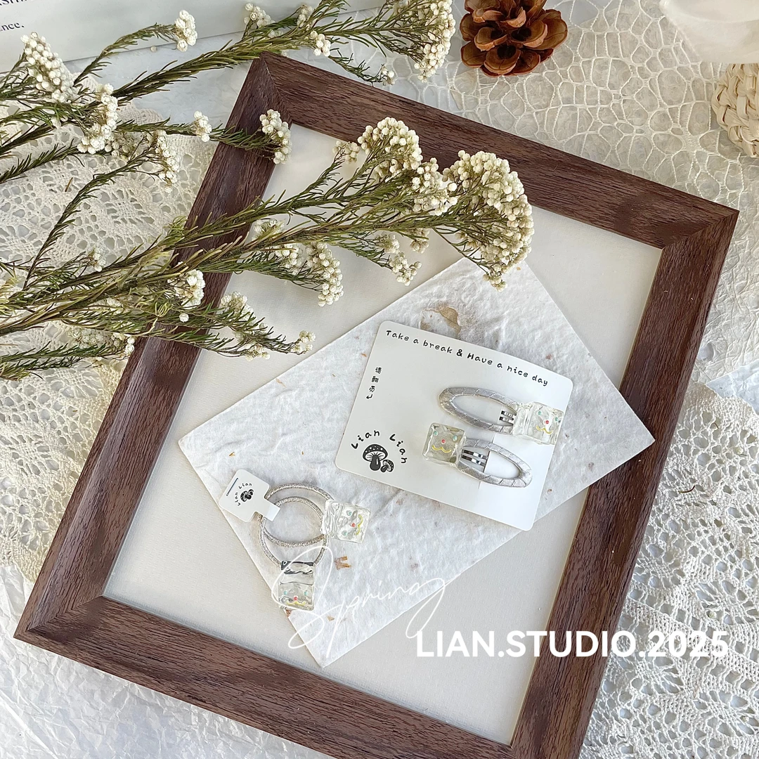 小小冰块 全店凑满19.9包邮 Lian家原创 掰掰夹/两指 A-028/D-021