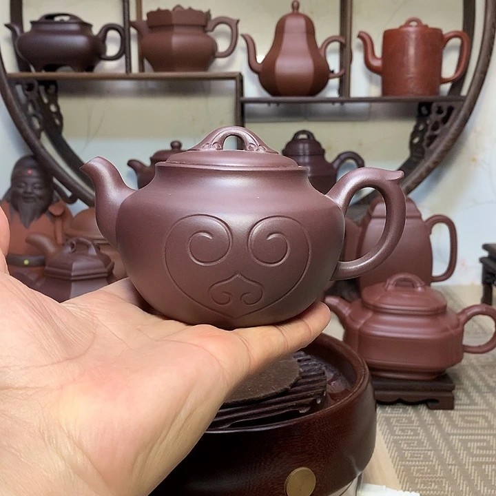 茶壶紫砂原矿紫砂壶