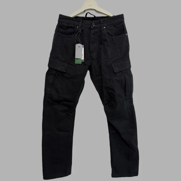［GS］黑色工装口袋男士牛仔裤户外多口袋工作