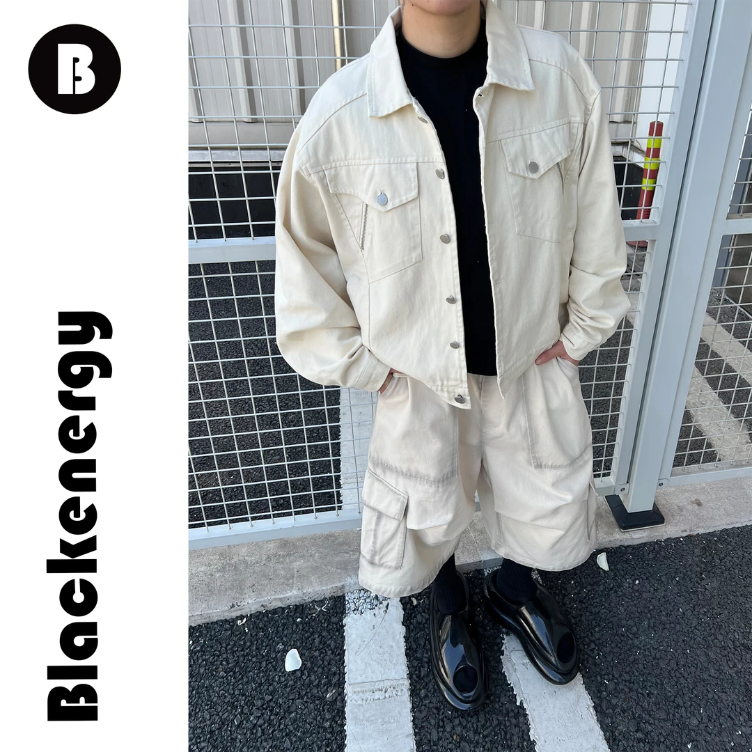 cleanfit短款外套男士春秋季宽松重磅美式工装轻熟风夹克潮流boxy