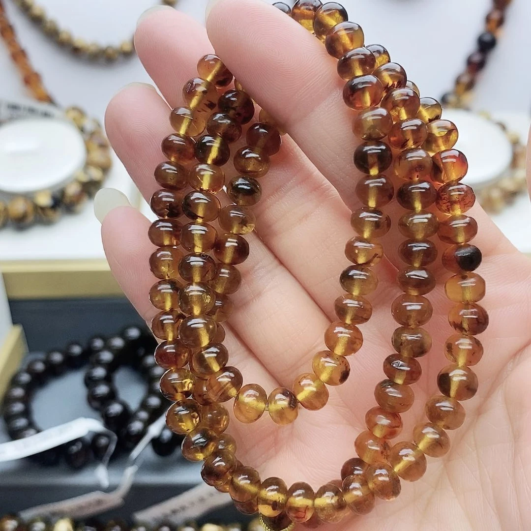 琥珀颈饰未镶嵌琥珀6