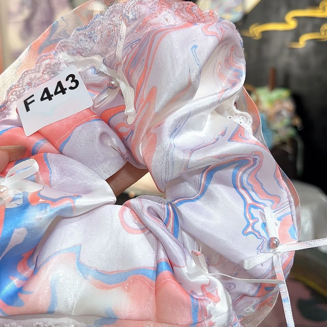 木***！443大蕾丝发圈手作