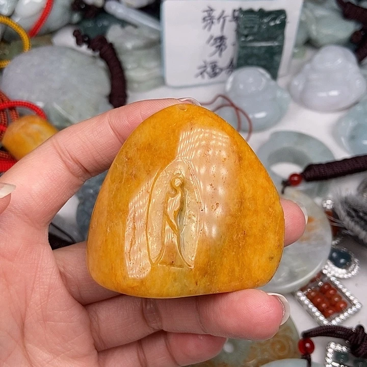 颈饰未镶嵌翡翠翡翠