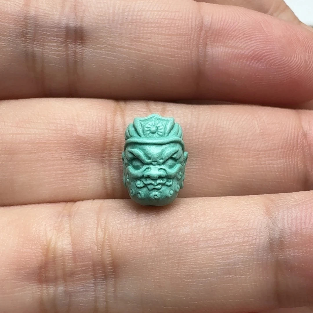 未镶嵌绿松石黄财神