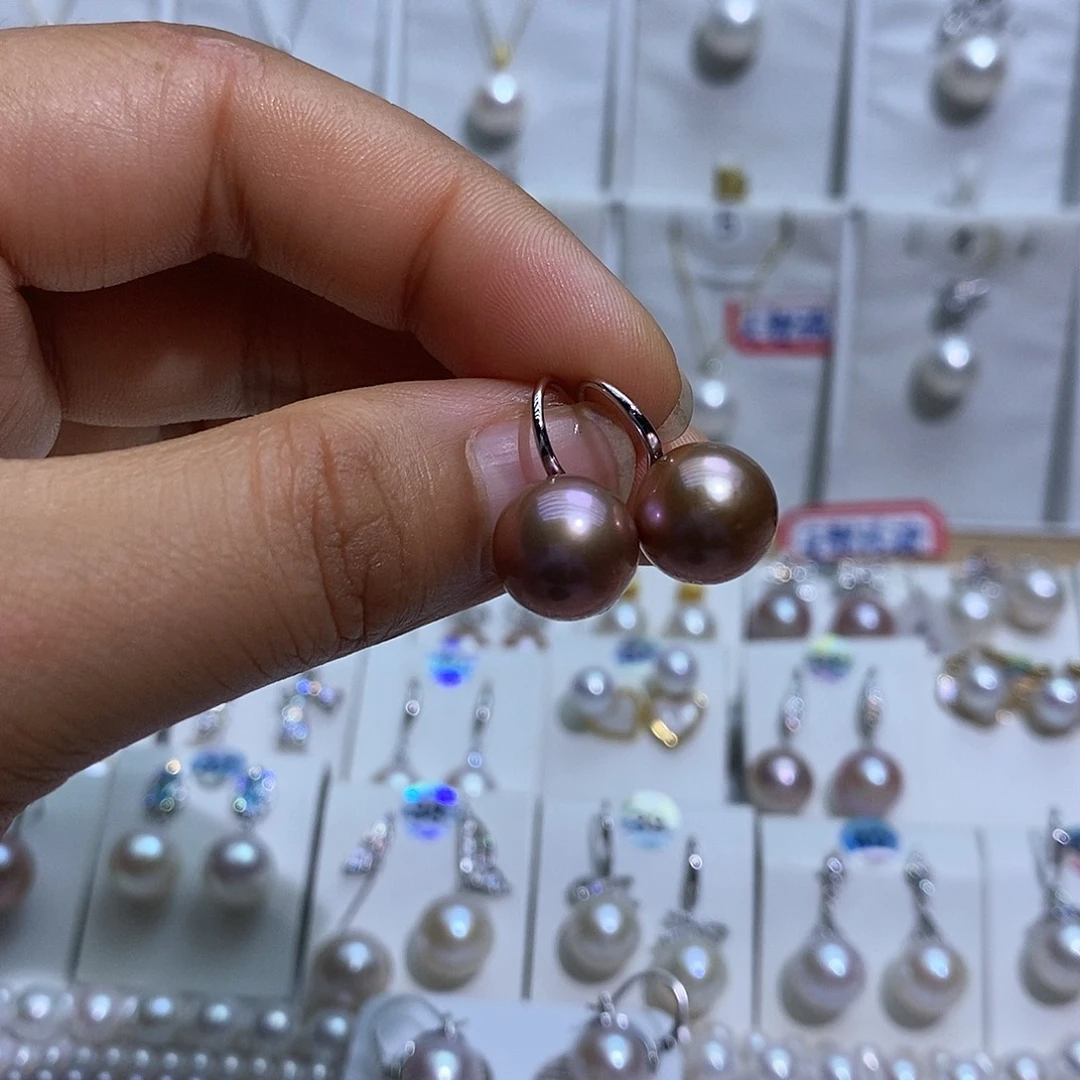 吊坠(赠链)银S925镶嵌淡水珍珠
