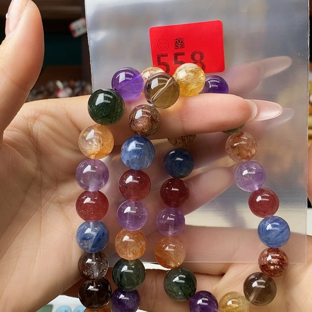 水晶手链未镶嵌多样性发一12