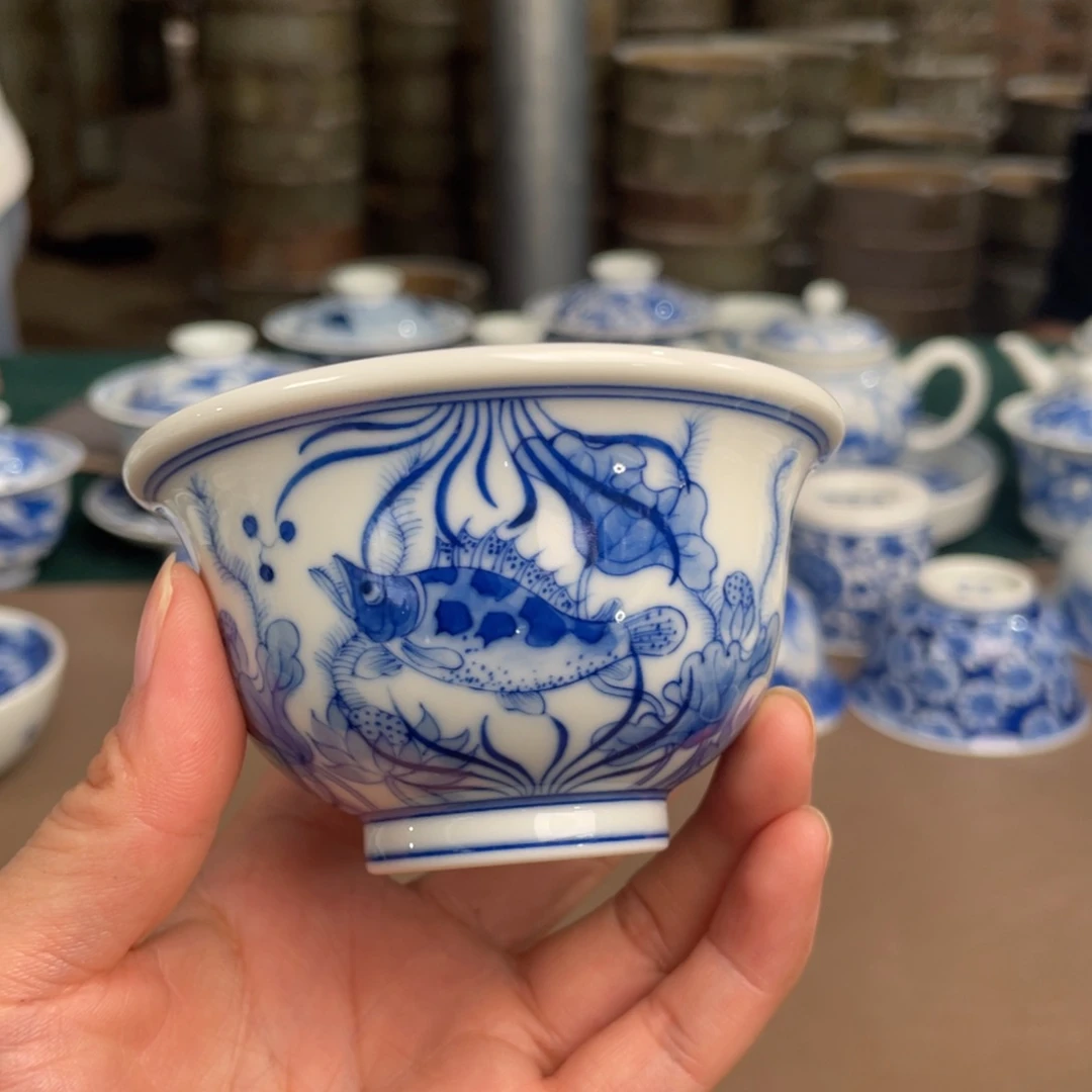 景德镇陶瓷手工手绘