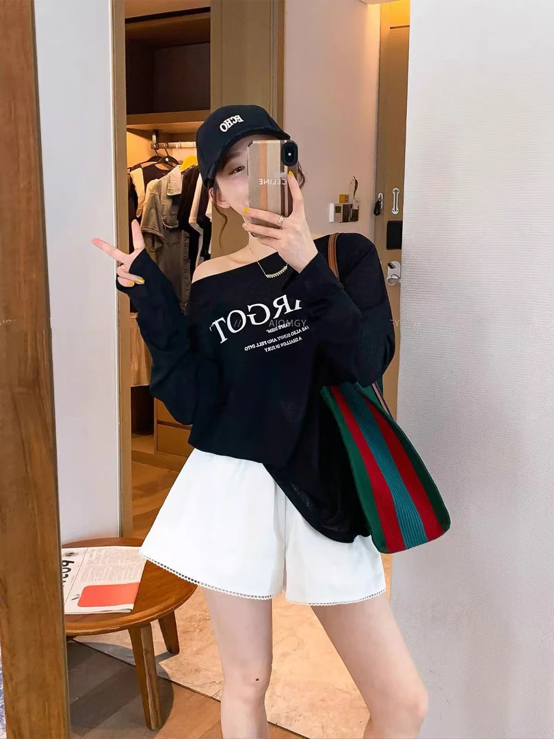 玲家精选9236款号一字肩冰丝防晒衣