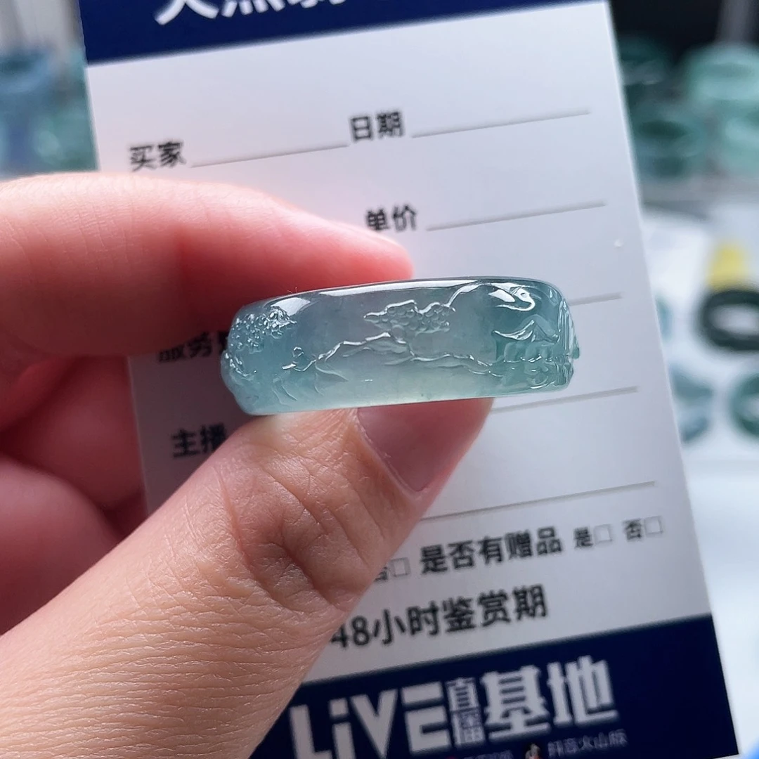 未镶嵌戒指翡翠尼****k翡翠
