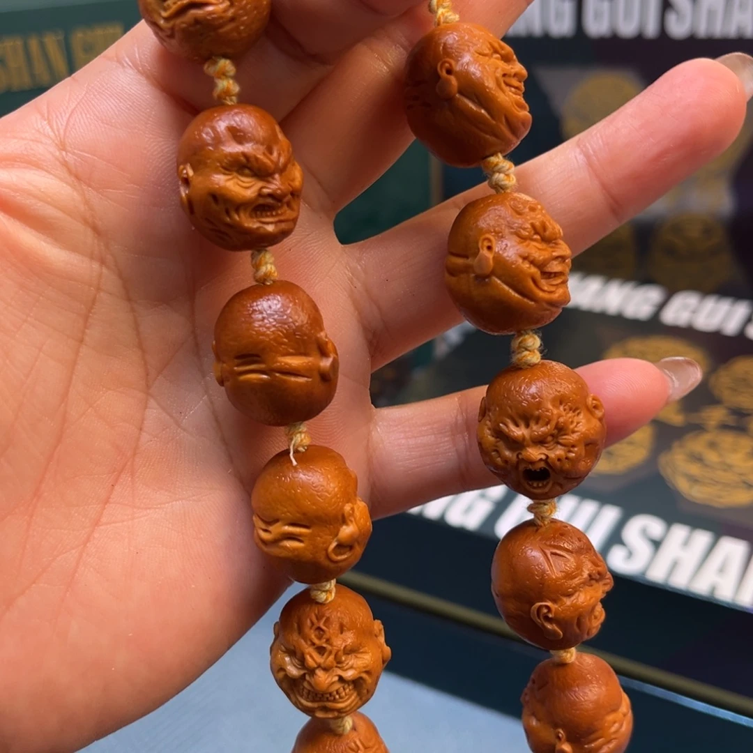 超***著手串/手链橄榄核纯手工手持恶僧
