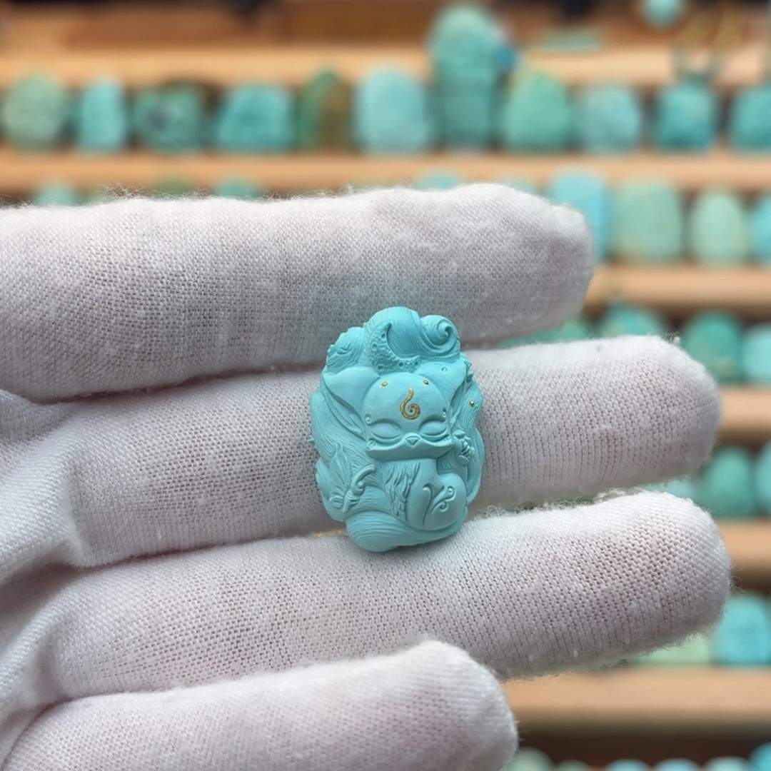 绿松石未镶嵌配饰