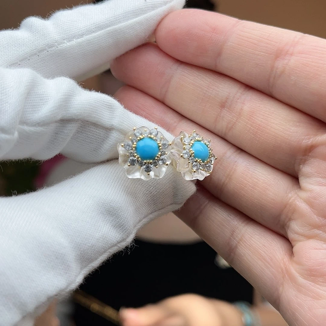 绿松石珠宝奇石未镶嵌