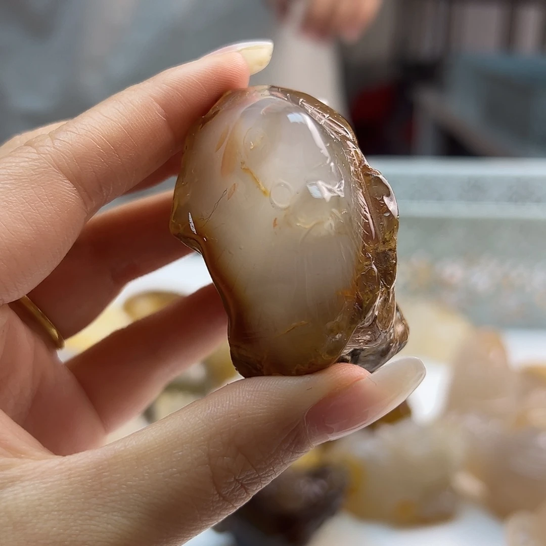 玛瑙/玉髓未镶嵌吊坠(不含链)