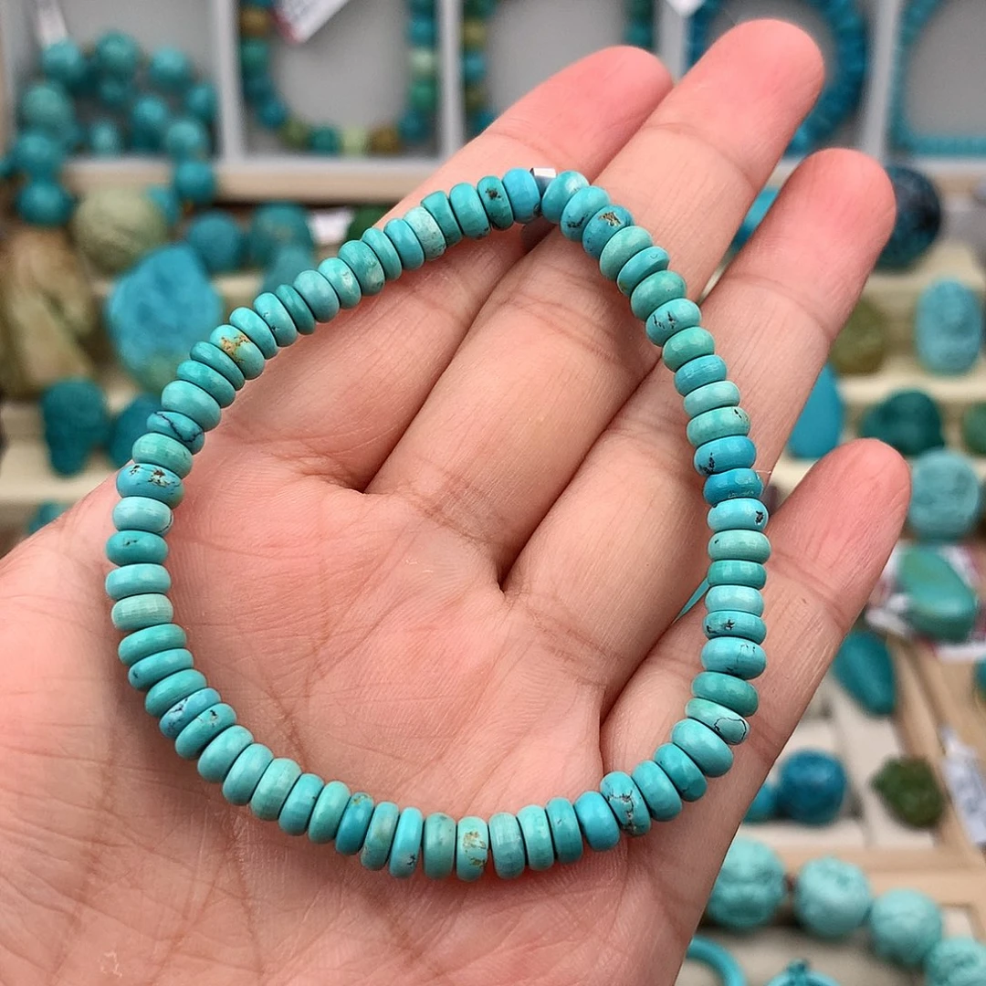 未镶嵌绿松石珠宝奇石5.5