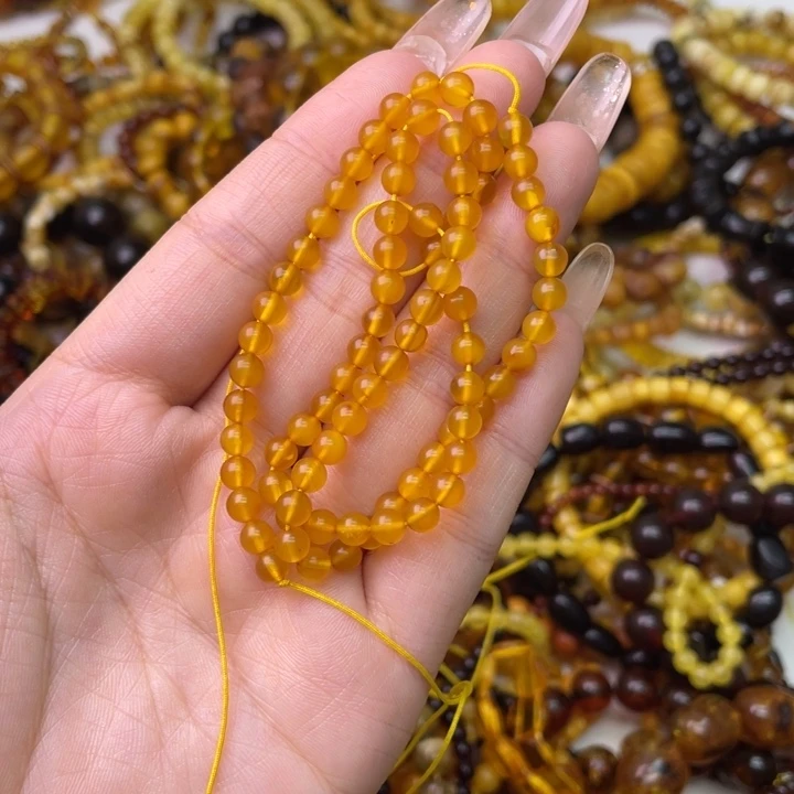 琥珀未镶嵌珠宝奇石