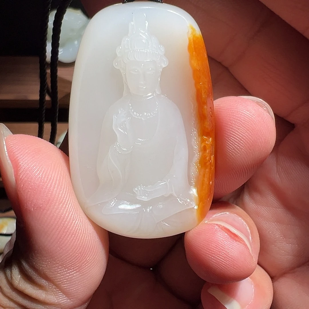 酷***玩和田玉未镶嵌颈饰