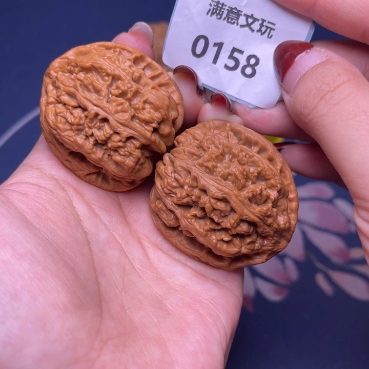 文玩核桃把件粗筋41.0158