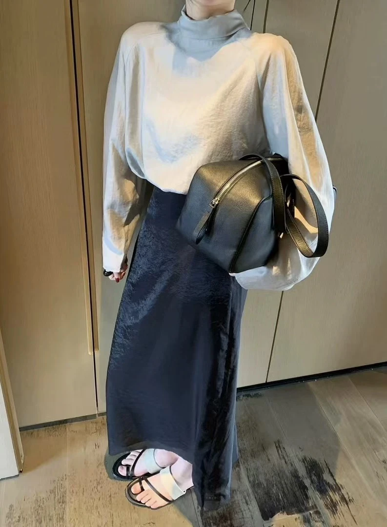 【梨花自制】双层黑色纱裙