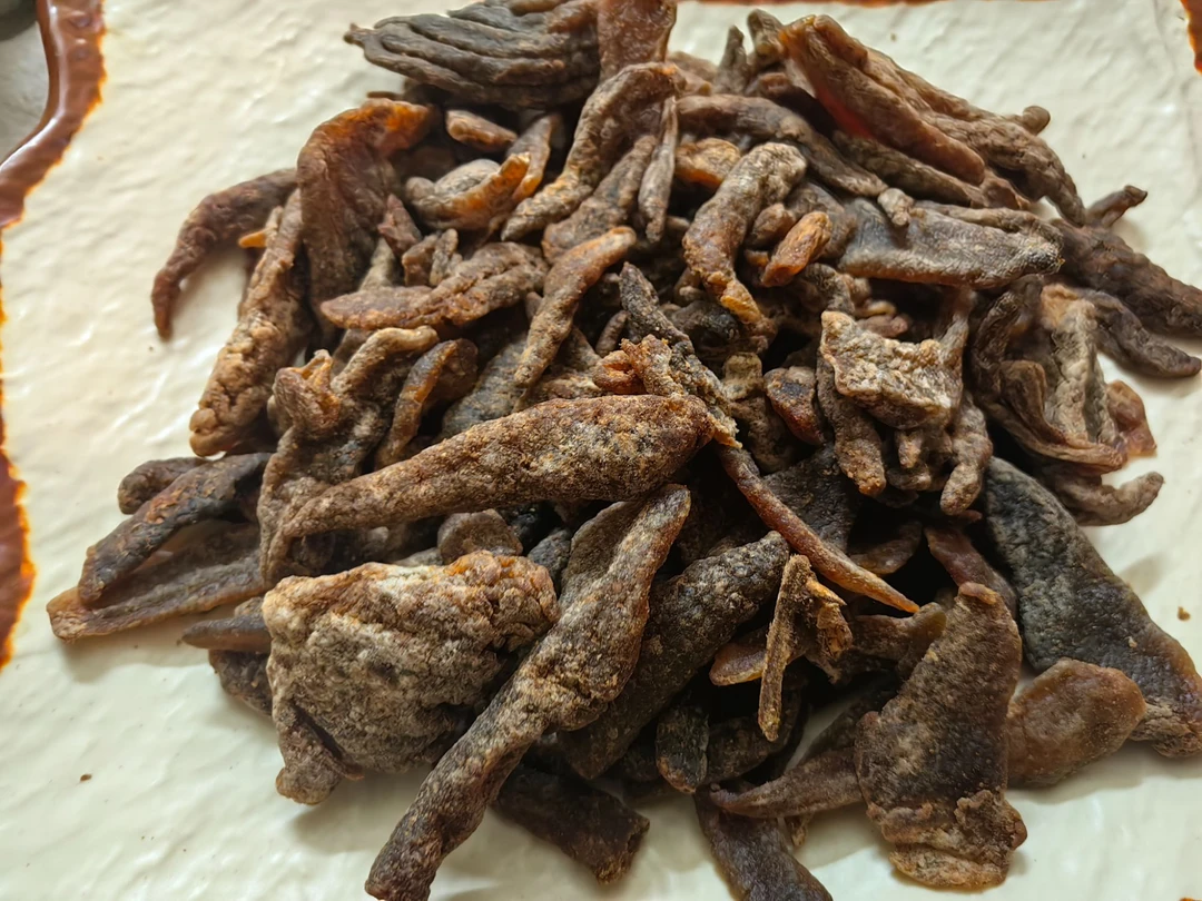 【黑金碎果干打8折】潮州三宝金佛手佛咸香手果干即食泡水