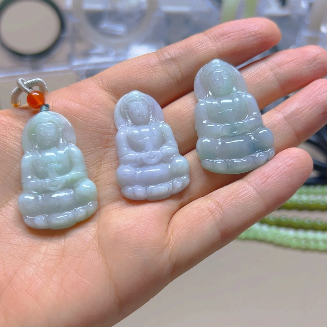 颈饰未镶嵌翡翠翡翠观音